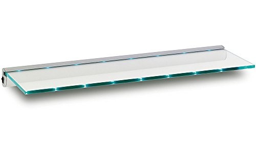 Glasregal LED Regal | Batteriebetrieb - ohne Kabel | 2 Größen | 80x20 cm