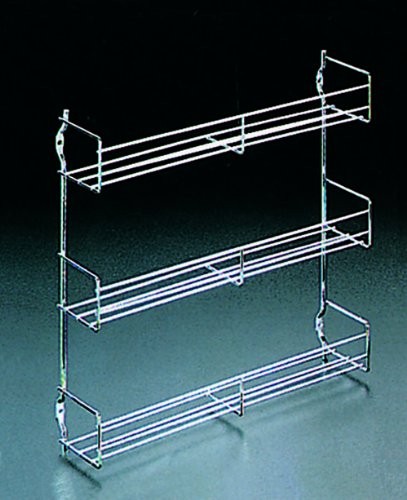 Metaltex 364613010 Gewürzregal 3-Etagen verchromt