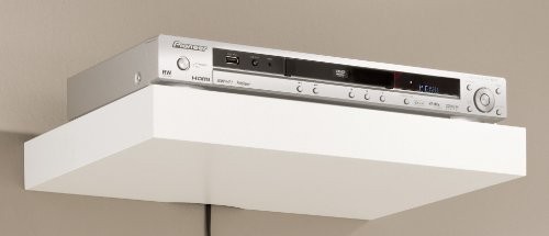 Wandboard / Wandregal / Mediaboard BOY | 44,5x30x5 cm - weiß