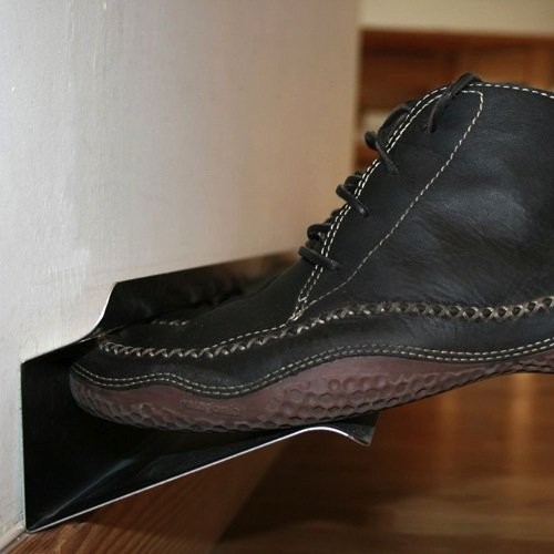 Schuhregal, wandbefestigt Horizontal Shoe Rack 700mm - stainless steel