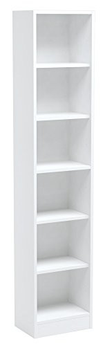 INFINIKIT Haven Bücherregal, schmal - Weiß