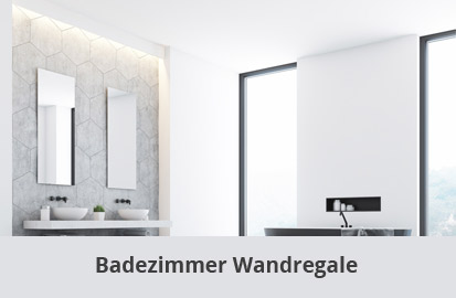 Badezimmer Wandregal