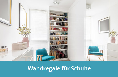 Schuh Wandregal